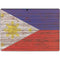 Philippines Flag Dark Wood Surface Pro 9 Skin